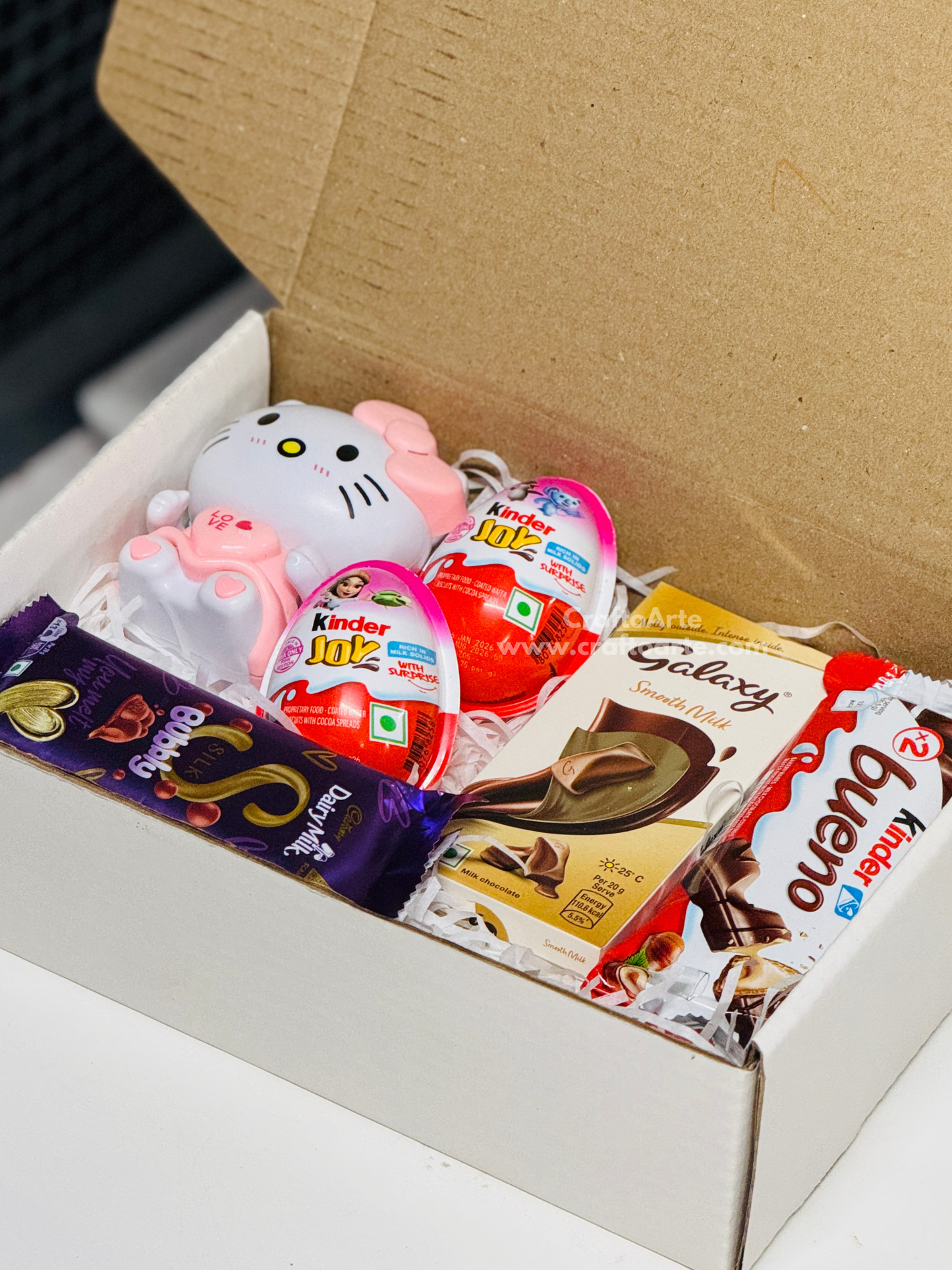 Birthday Chocolate Gift Hamper for Girlfriend – Cute Surprise Box for Her-013