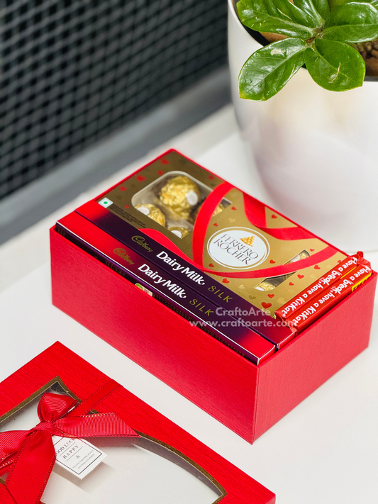 Birthday Chocolate Gift Hamper for Girlfriend – Premium Sweet Surprise Box-017