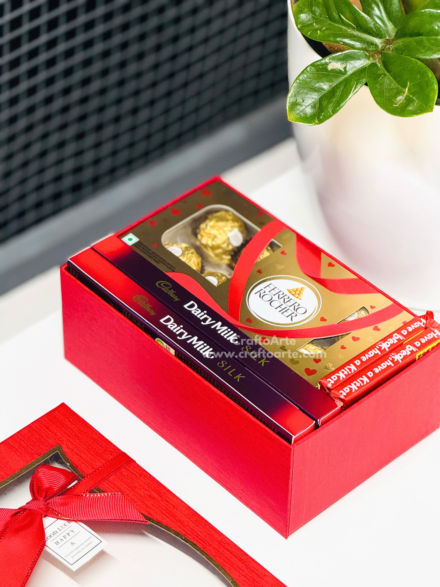 Birthday Chocolate Gift Hamper for Girlfriend – Premium Sweet Surprise Box-017