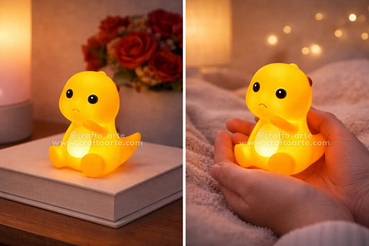 Cute Dinosaur Night Lamp – Mini LED Night Ligh