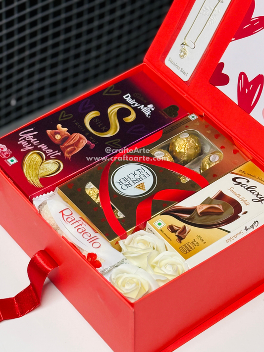 Luxury Valentine’s Day Gift Hamper – Romantic Surprise Box for your love