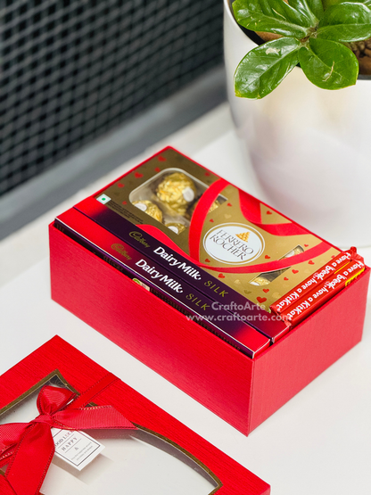 Birthday Chocolate Gift Hamper for Girlfriend – Premium Sweet Surprise Box-017