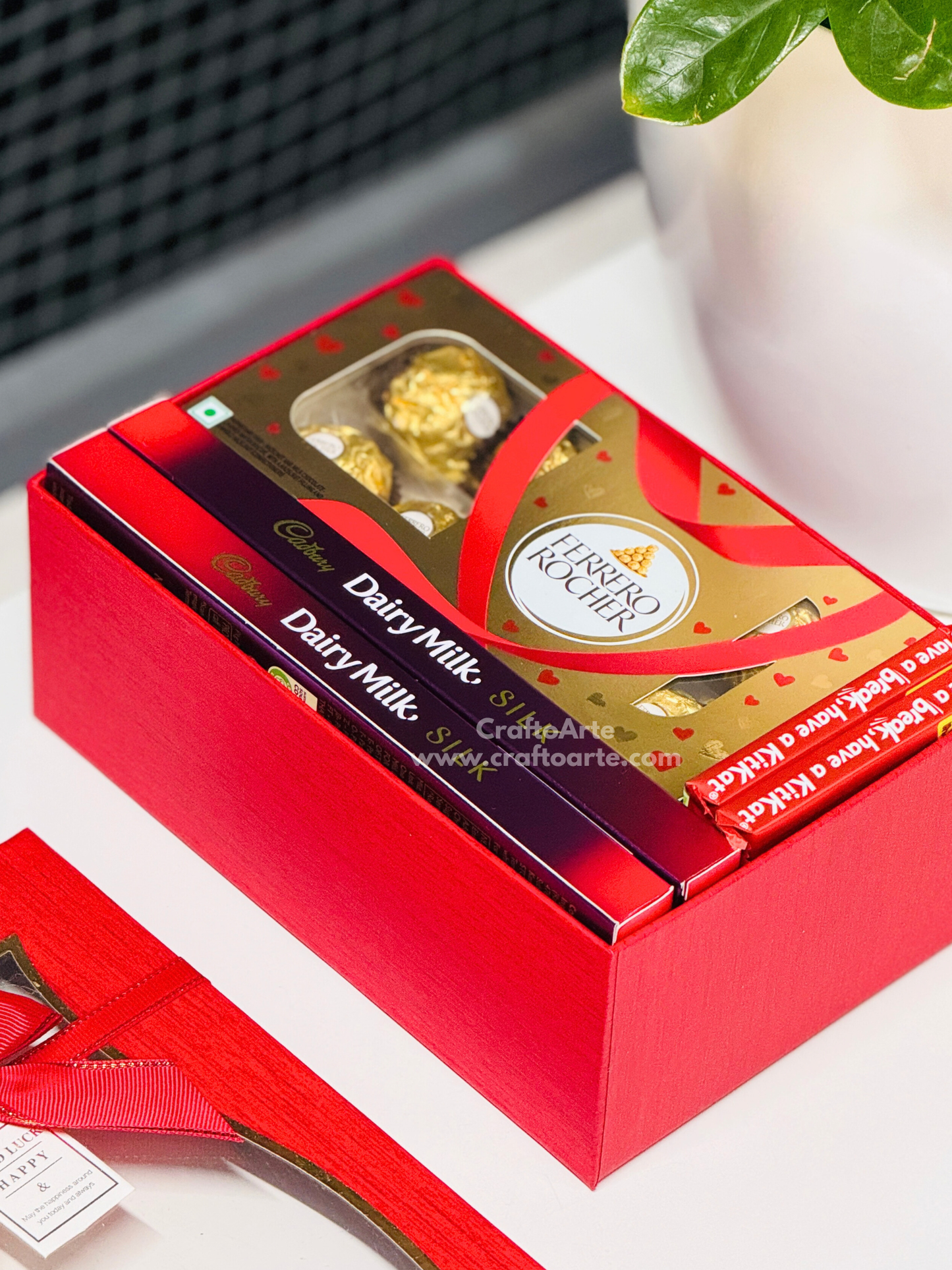 Birthday Chocolate Gift Hamper for Girlfriend – Premium Sweet Surprise Box-017