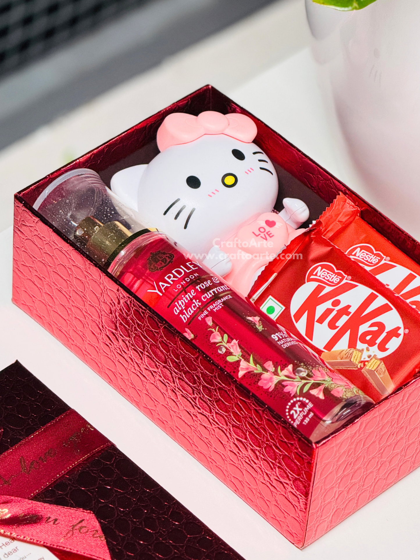 Sweet Birthday Surprise Box for Girlfriend – Perfume & Chocolate Gift Hamper-018