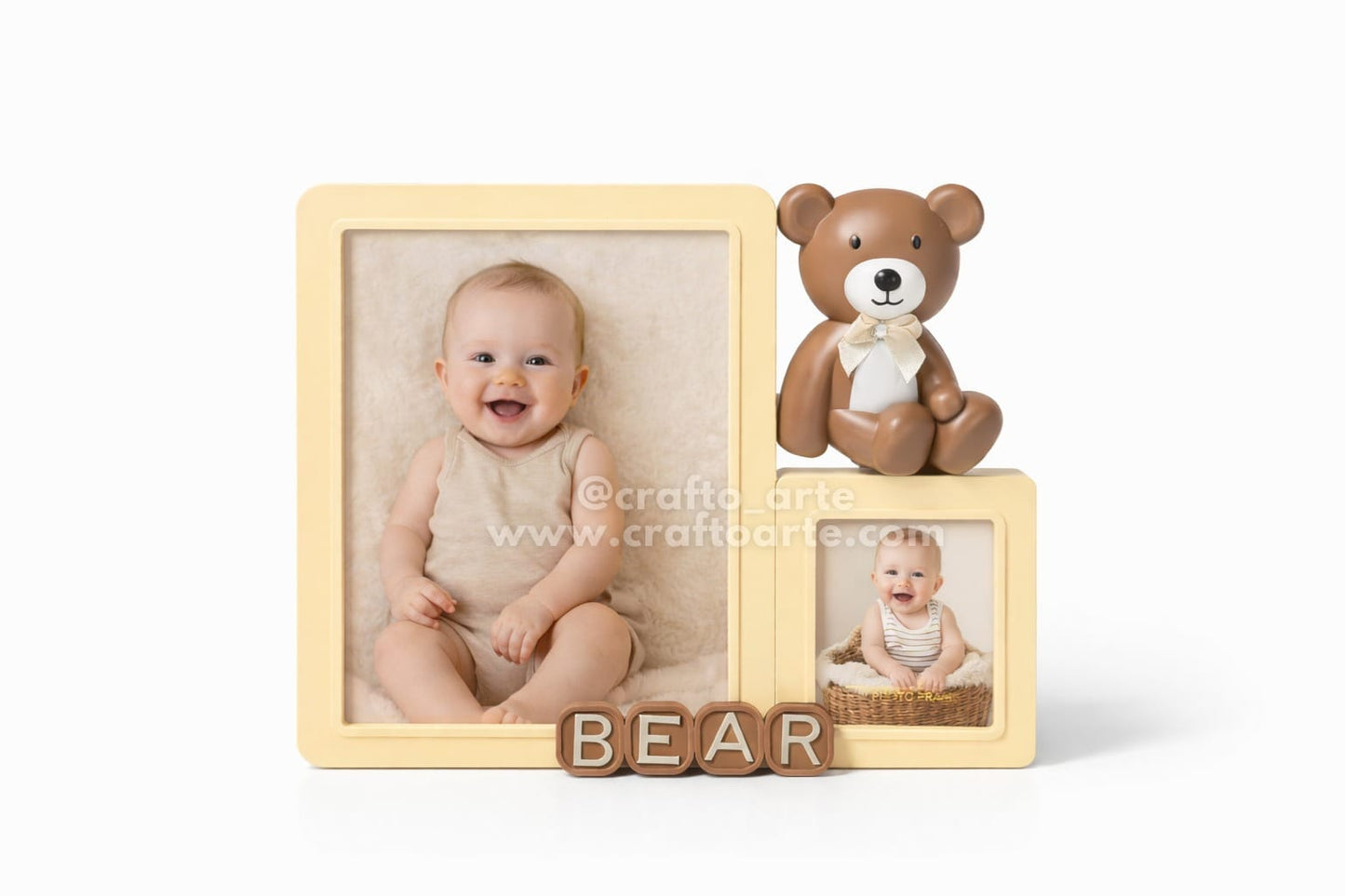 Cute Baby Bear Photo Frame – A Sweet Home for Your Little One’s Memories