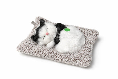 Sleeping Cat Plush Toy with Meow Sound – A Purr-fect Valentine’s Gift