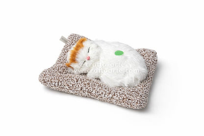 Sleeping Cat Plush Toy with Meow Sound – A Purr-fect Valentine’s Gift