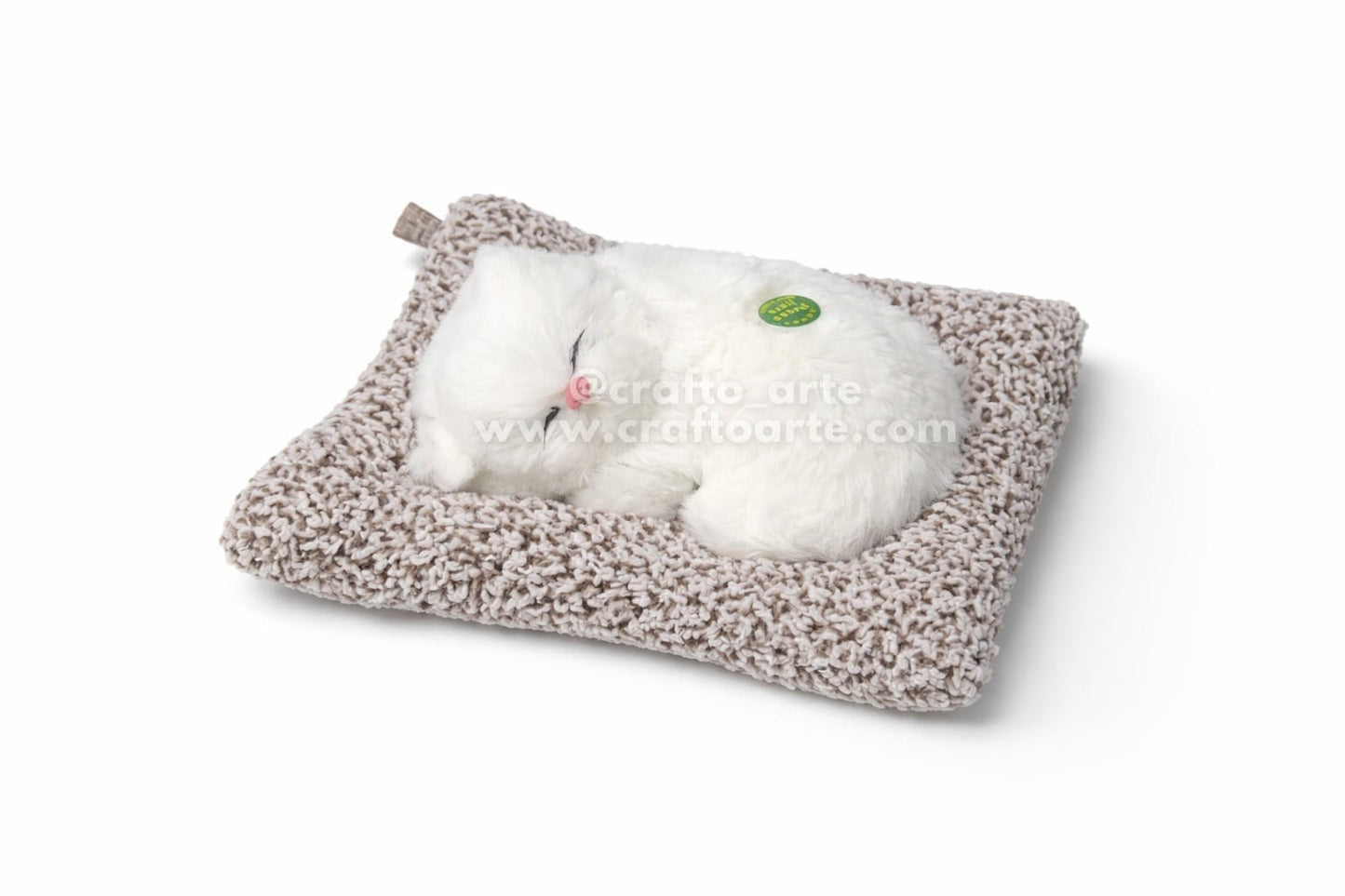 Sleeping Cat Plush Toy with Meow Sound – A Purr-fect Valentine’s Gift
