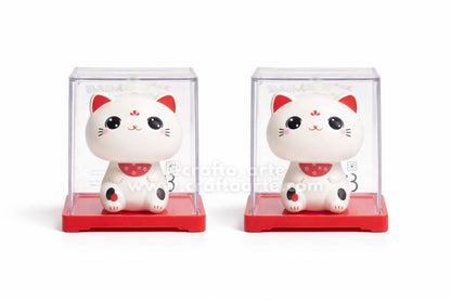 Cute mini Solar Head-Shaking Cat – Perfect Valentine’s Day Gift