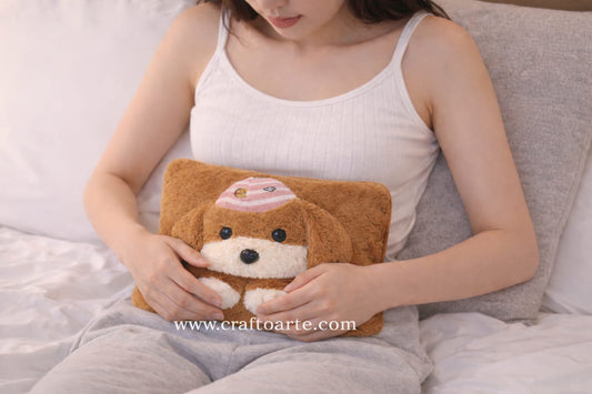 Cute Electric Hot Water Pillow for Period Pain Relief -Best Valentines gift