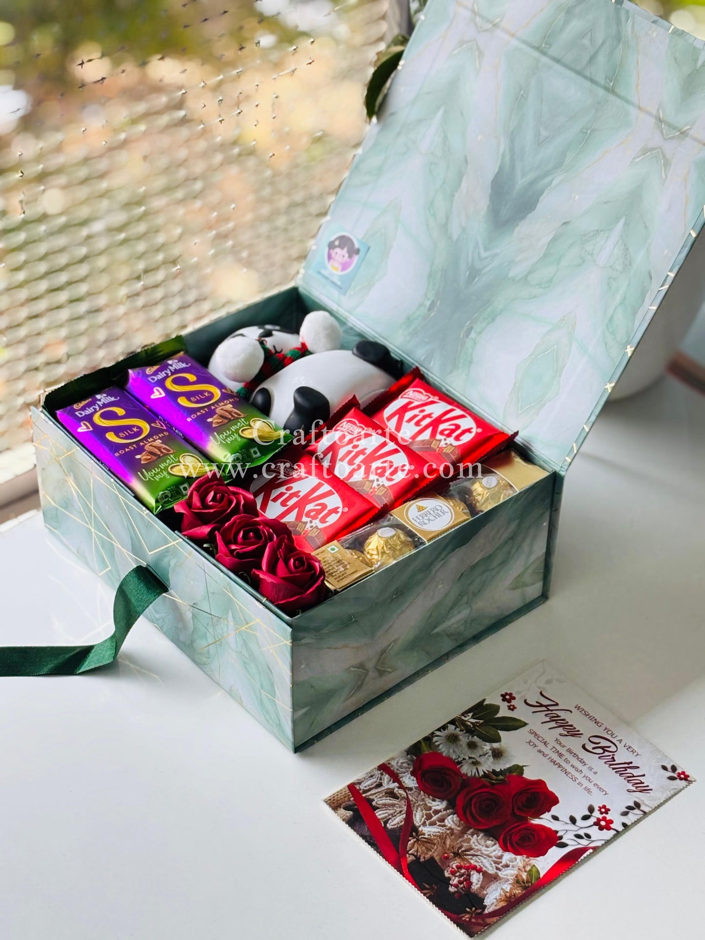 Luxury Chocolate & Panda Gift Hamper Box